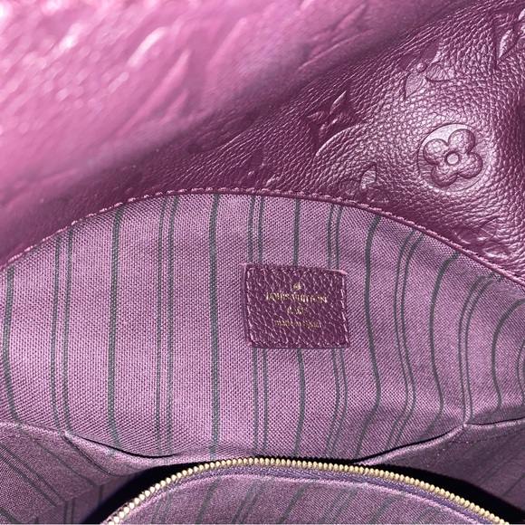 Louis Vuitton Purple Monogram Empreinte Artsy MM Aube - Picture 6 of 10